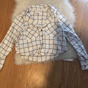 Kendall & Kylie white flannel